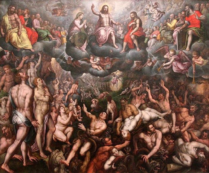 Raphael Coxie The Last Judgment oil painting picture